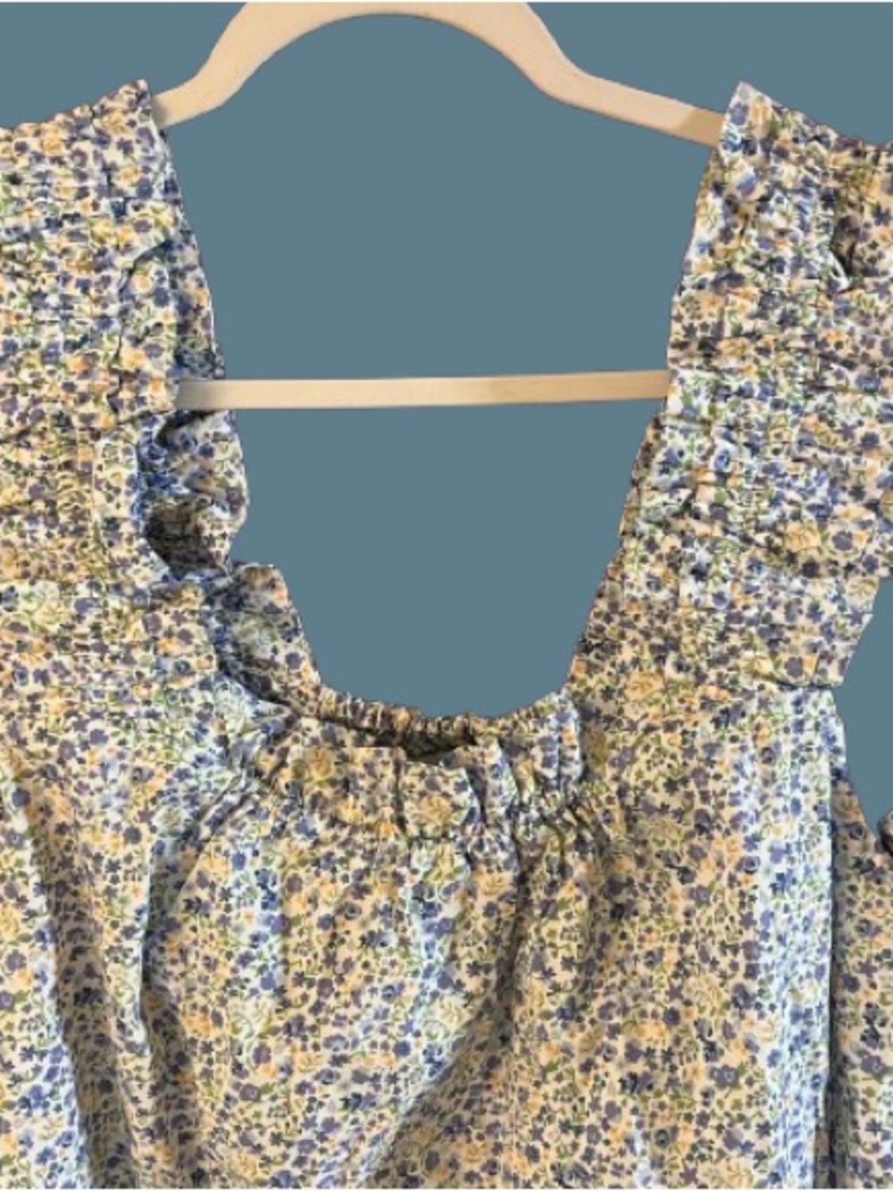 NWOT Piyama Nicolette Pajama Set in Floret Blue Size L - Picture 9 of 9